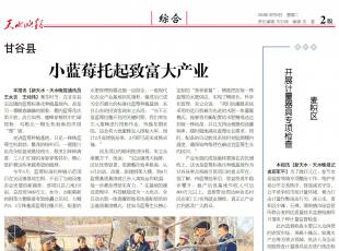 【天水晚报】天水锻压一新产品达到国际领先水平