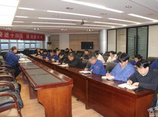 天水锻压集团党委召开党建工作会议